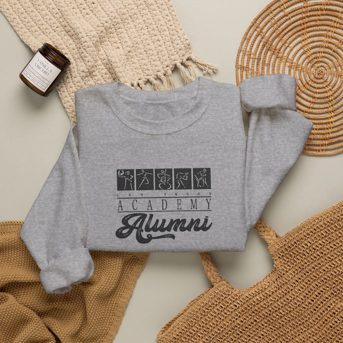 LVA Alumni Embroidered Unisex Crewneck Sweatshirt