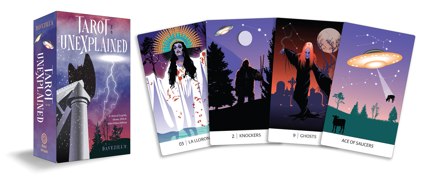 Tarot of the Unexplained: 78 Cards & Guide: Cryptids, Ghosts