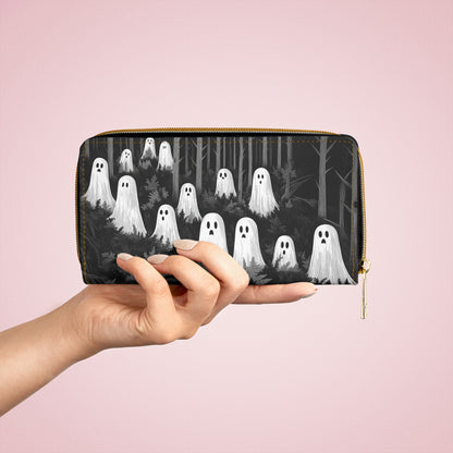 Forest Ghosts Zipper Wallet