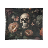 Floral Skull Comforter