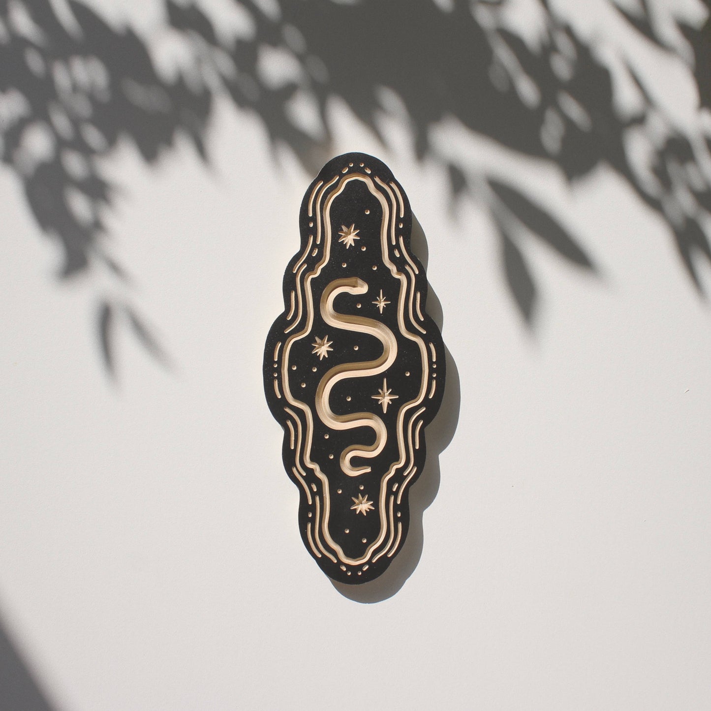 Snake- Carved Wall Hanging
