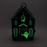 GLOW-IN-THE-DARK Haunted House Backpack 👻🏚️