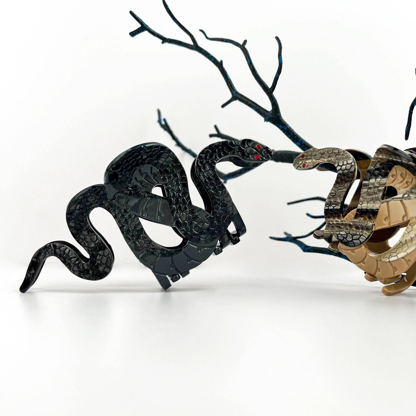 Black Snake Hair Clip