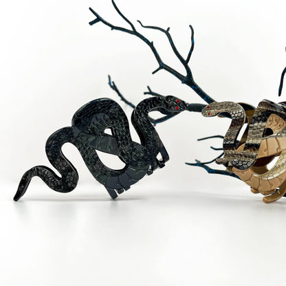 Black Snake Hair Clip