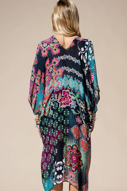 Midnight Mosaic Kimono