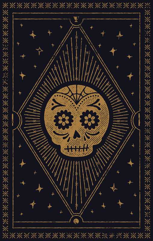 Sugar Skull Tarot Deck and Guidebook by David A Ross