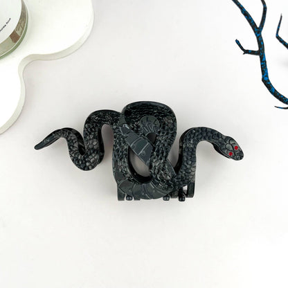 Black Snake Hair Clip
