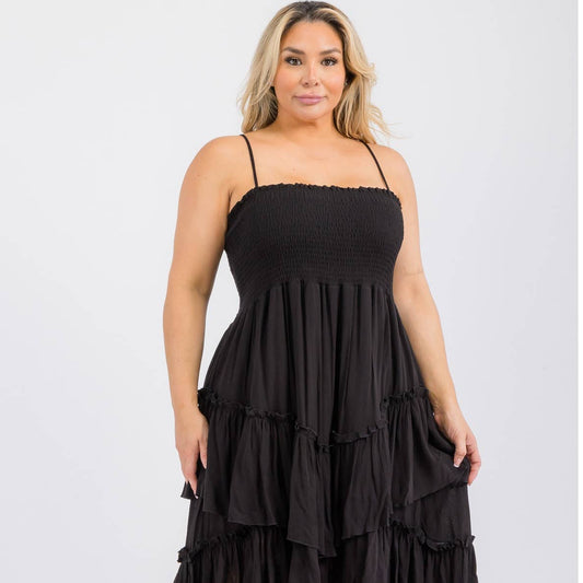 Enchantress's Reverie Midi Dress Plus