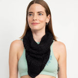 Boho woolen infinity scarf