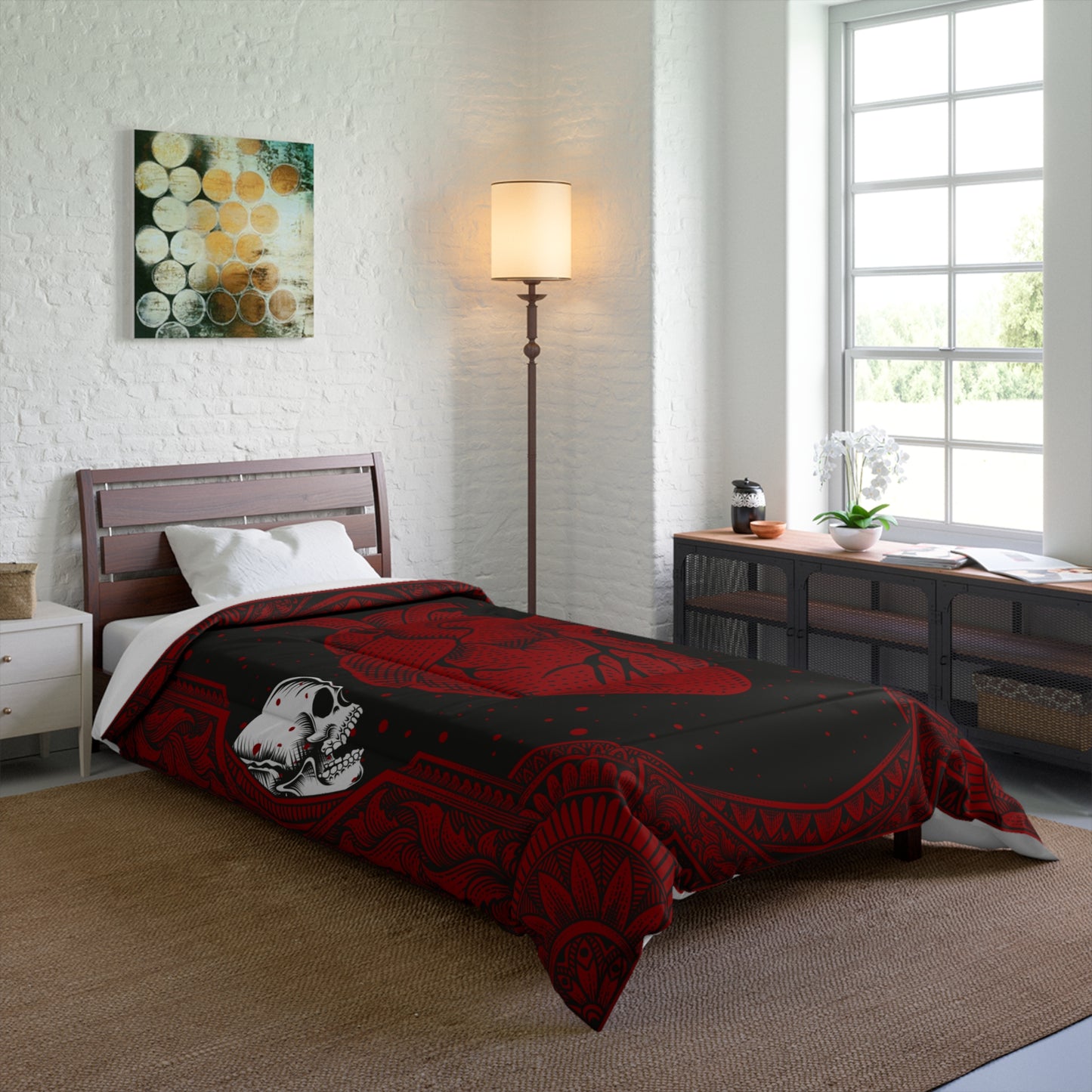 Tell Tale Heart Comforter