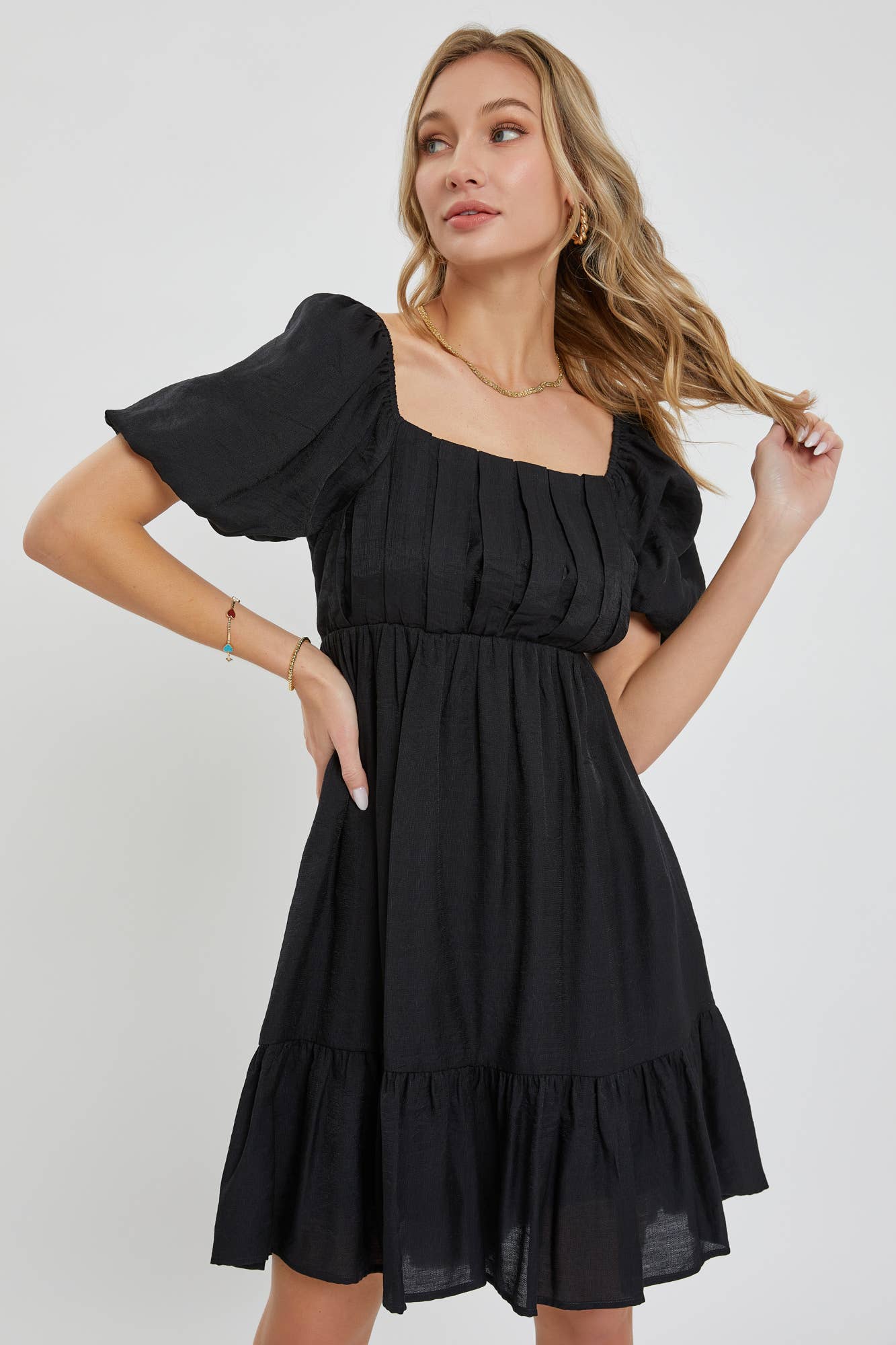 Eclipse Charm Mini Babydoll Dress