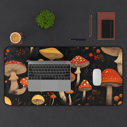 Mushrooms Desk Mat