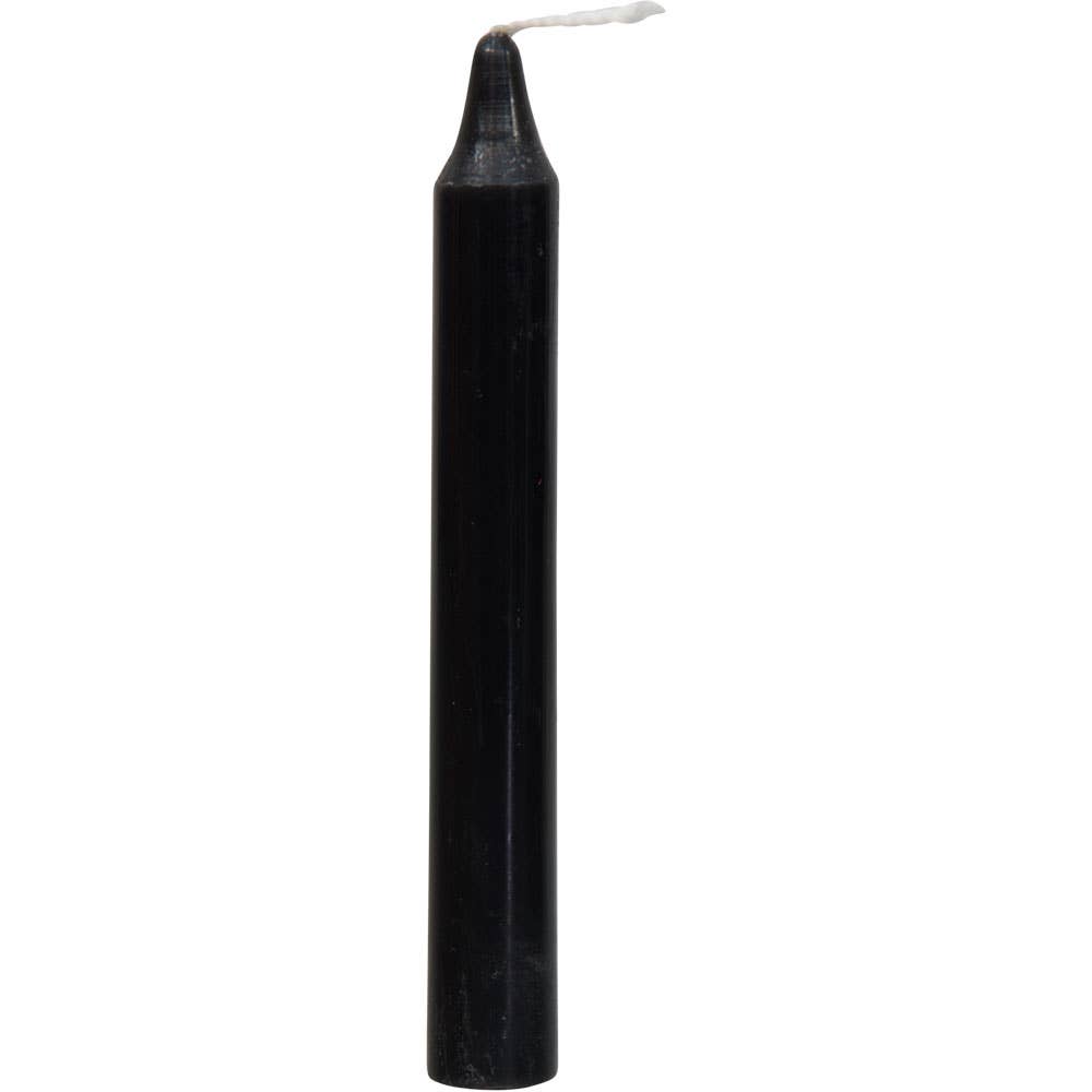 Mini Ritual Candles Black (Pack of 20)