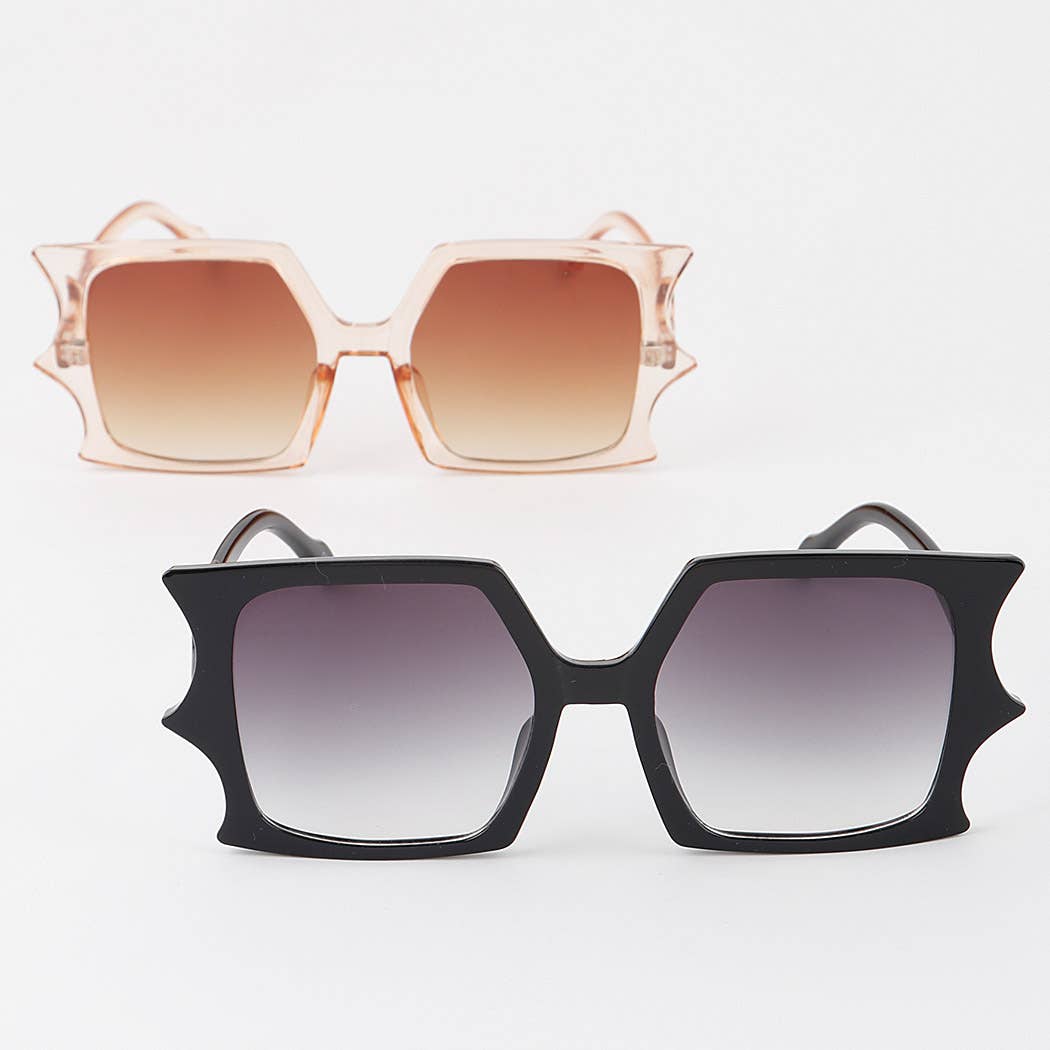 Bat Wing Gradient Sunglasses