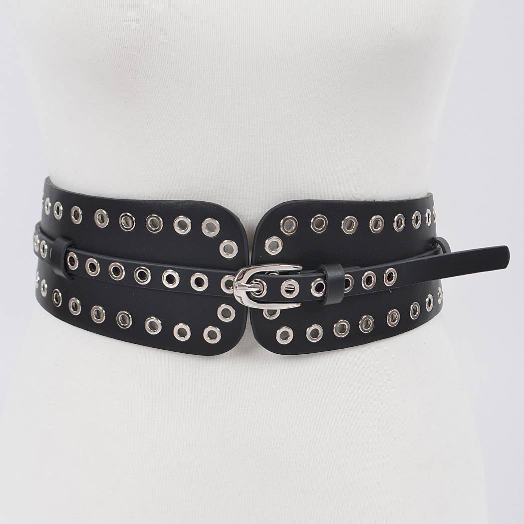 Full Eyelet Waist Belt