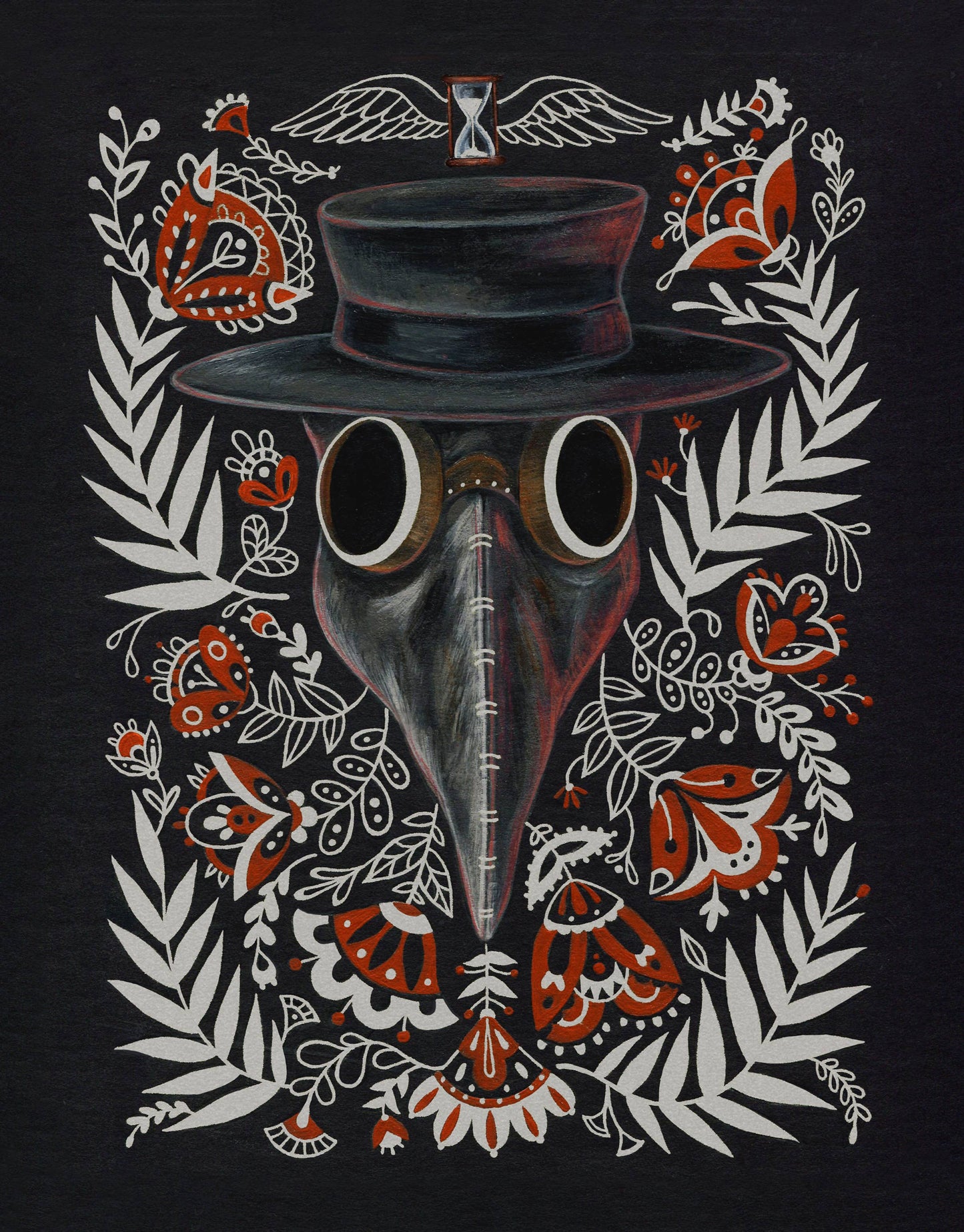DR Plague print: Gold