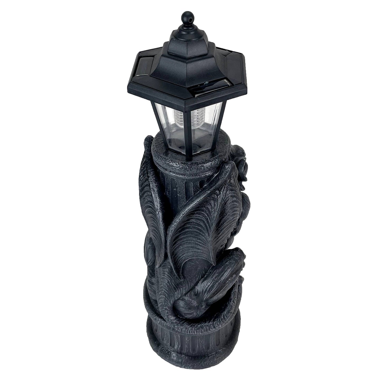 Gothic Guardian Gargoyle LED Solar Light Garden Statue