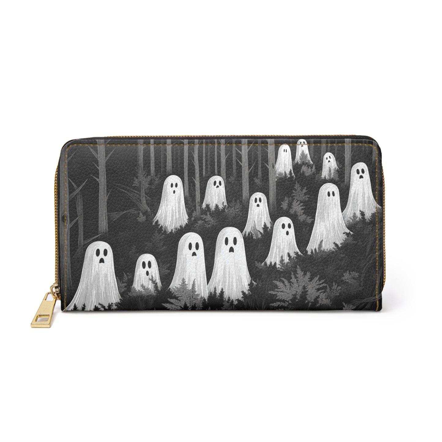 Forest Ghosts Zipper Wallet