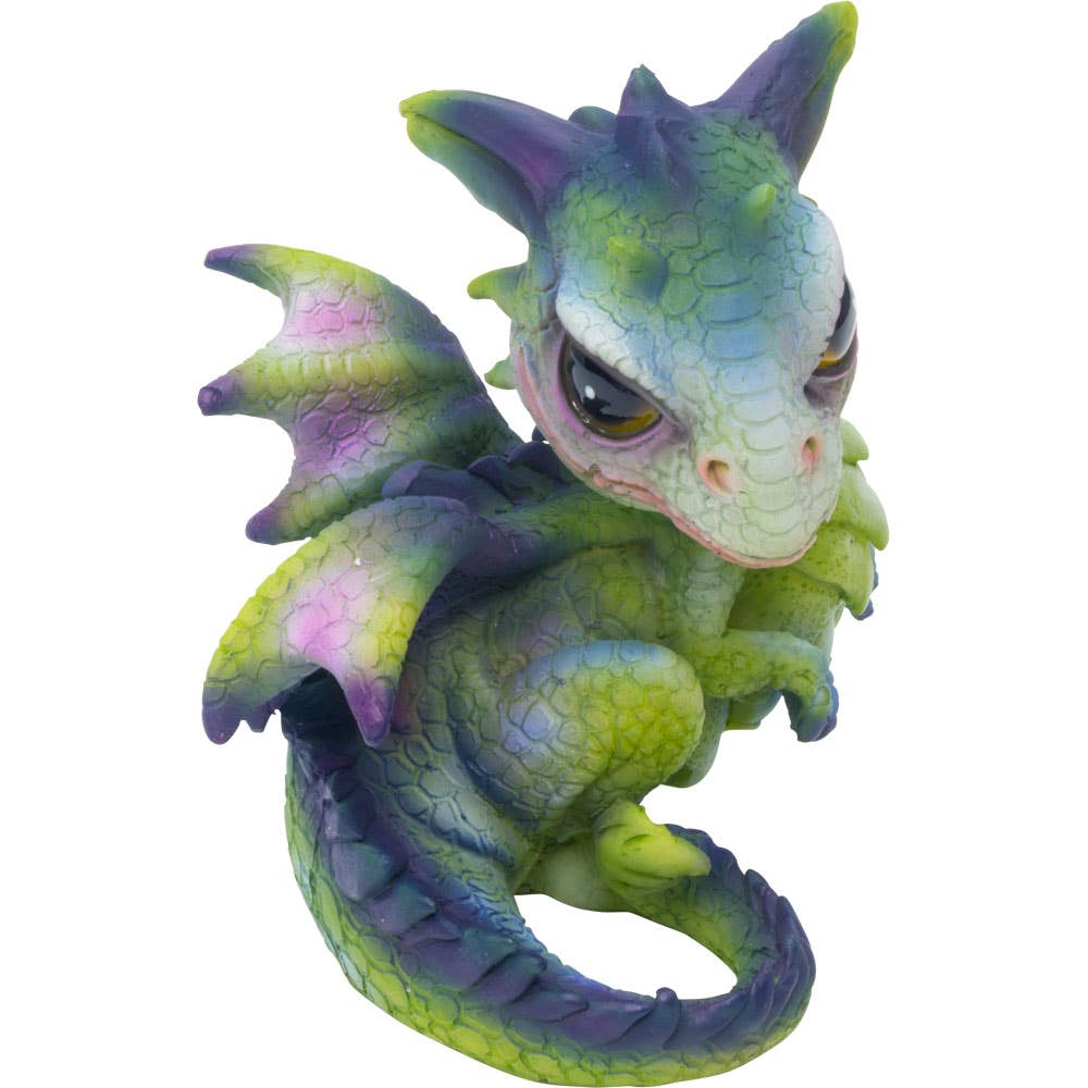 Watching Baby Dragon Figurine
