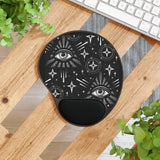 Cosmic Eyes Mouse Pad With Wrist Rest