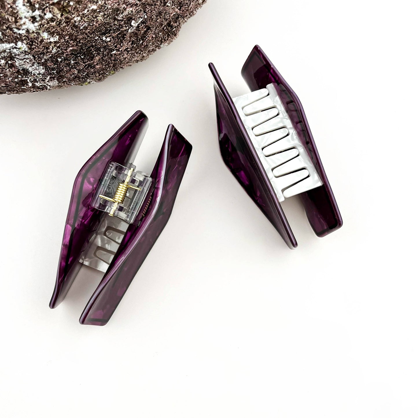 Vampire Coffin Claw Clip