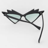 Triple Star Jeweled Cateye Sunglasses