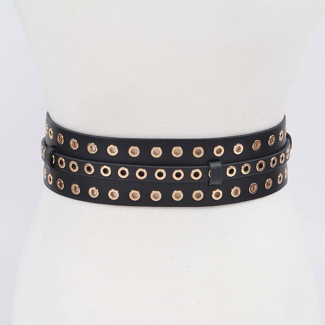 Full Eyelet Waist Belt