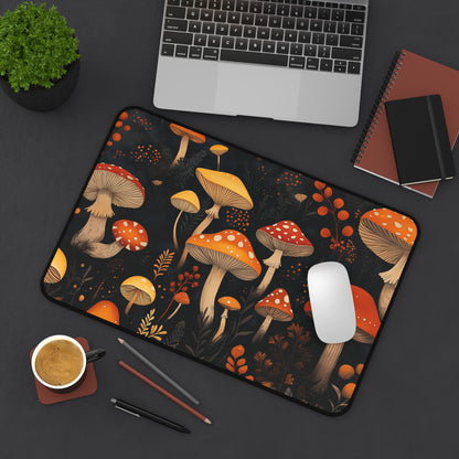 Mushrooms Desk Mat