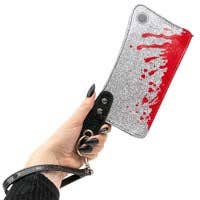 Glitter Cleaver Mini Clutch Wallet