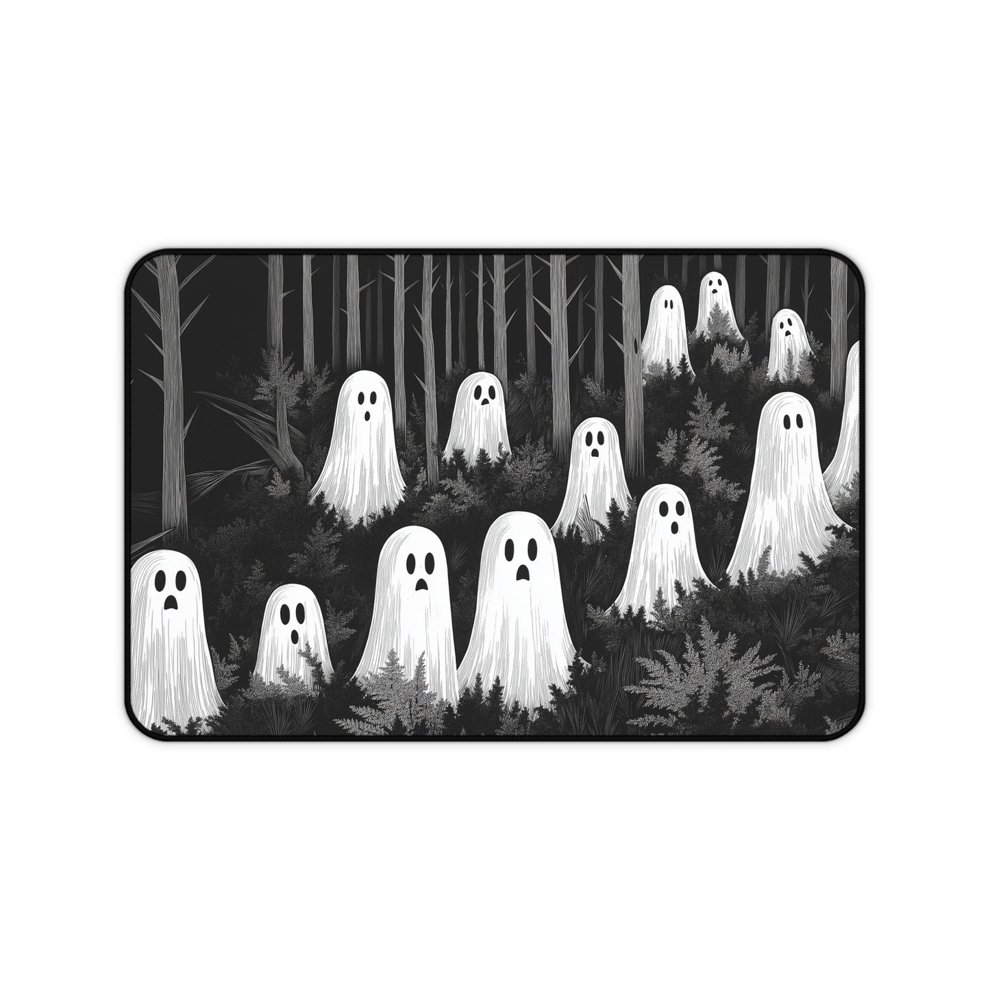 Forest Ghosts Desk Mat