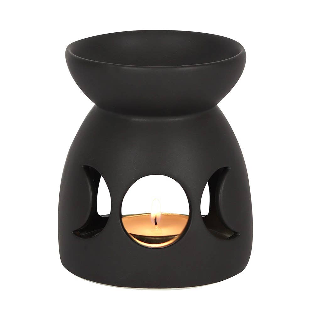 Triple Moon Cut Out Oil Burner and Wax Warmer