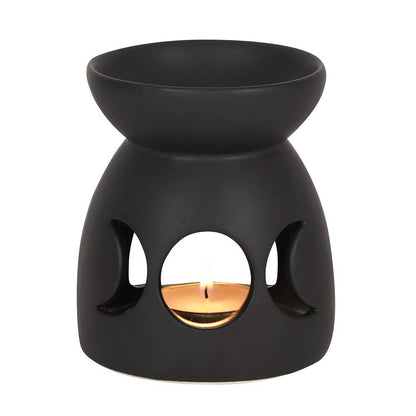 Triple Moon Cut Out Oil Burner and Wax Warmer
