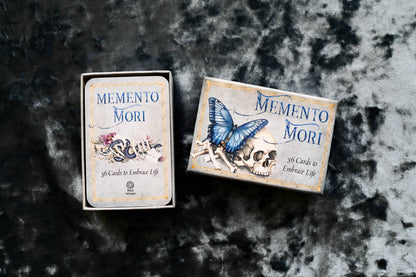 Memento Mori: 36 Mini Affirmation Cards to Embrace Life