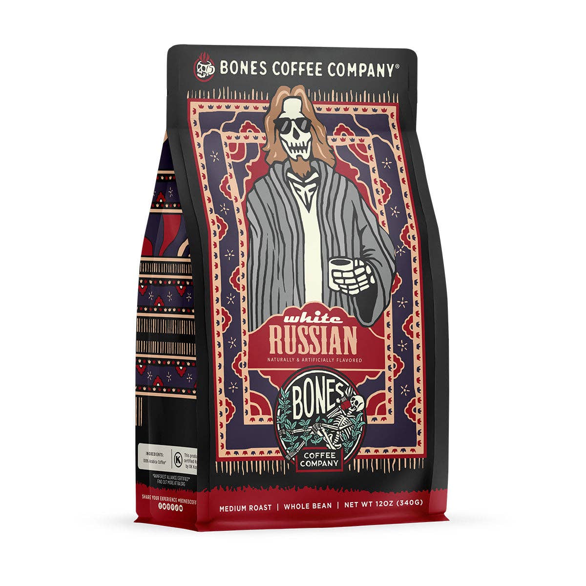 White Russian Flavored Coffee | 12oz |  Ground