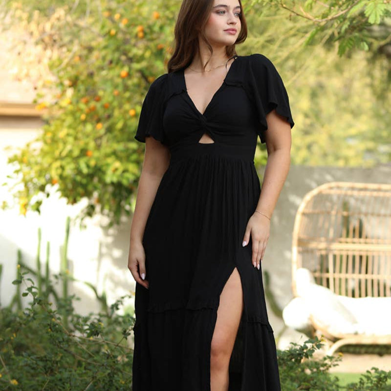 Witch’s Knot V Neck Maxi