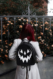 Monochrome Haunted Hallows Backpack