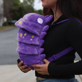 Purple Roly Poly Plush Backpack