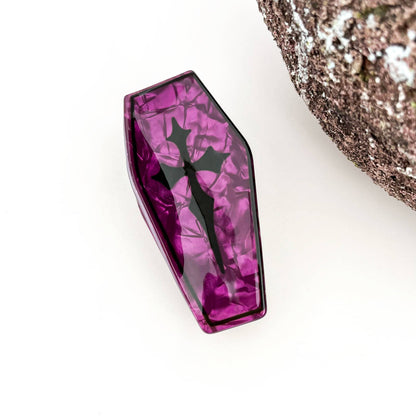 Vampire Coffin Claw Clip