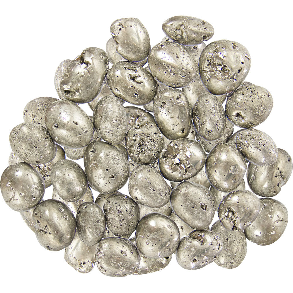 Pyrite Tumbled