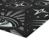 Cosmic Eyes Glass Cutting Board