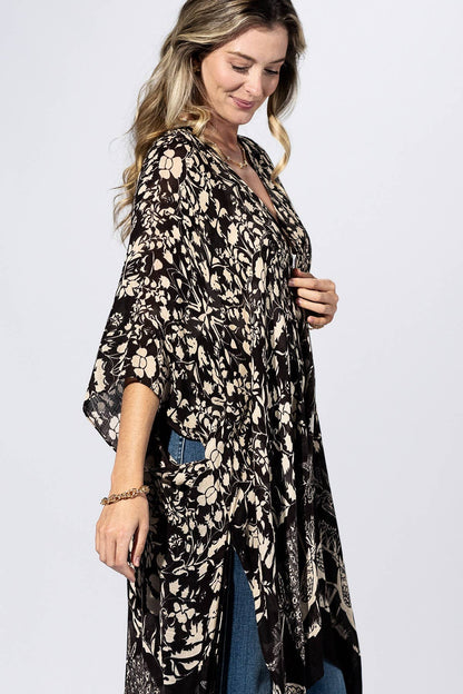 Patchwork Paisley Kimono