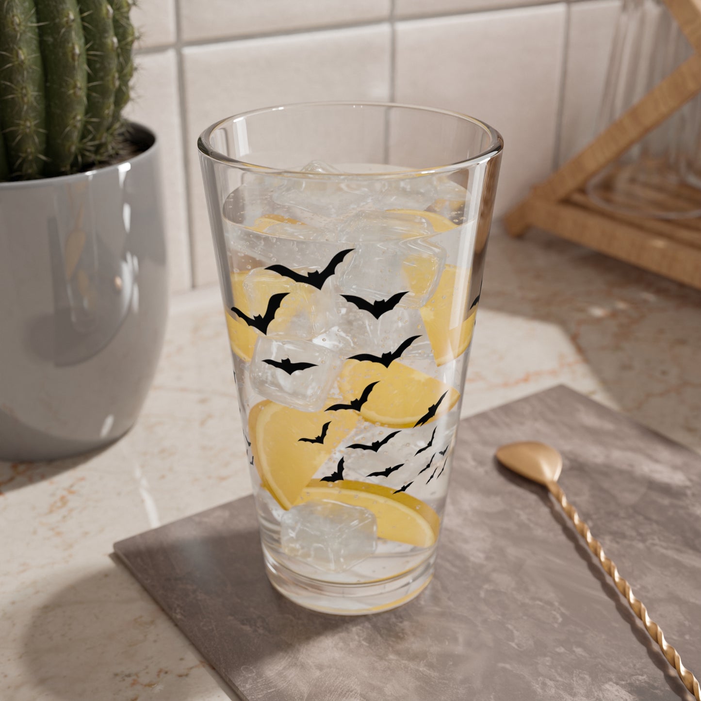 Batty Pint Glass