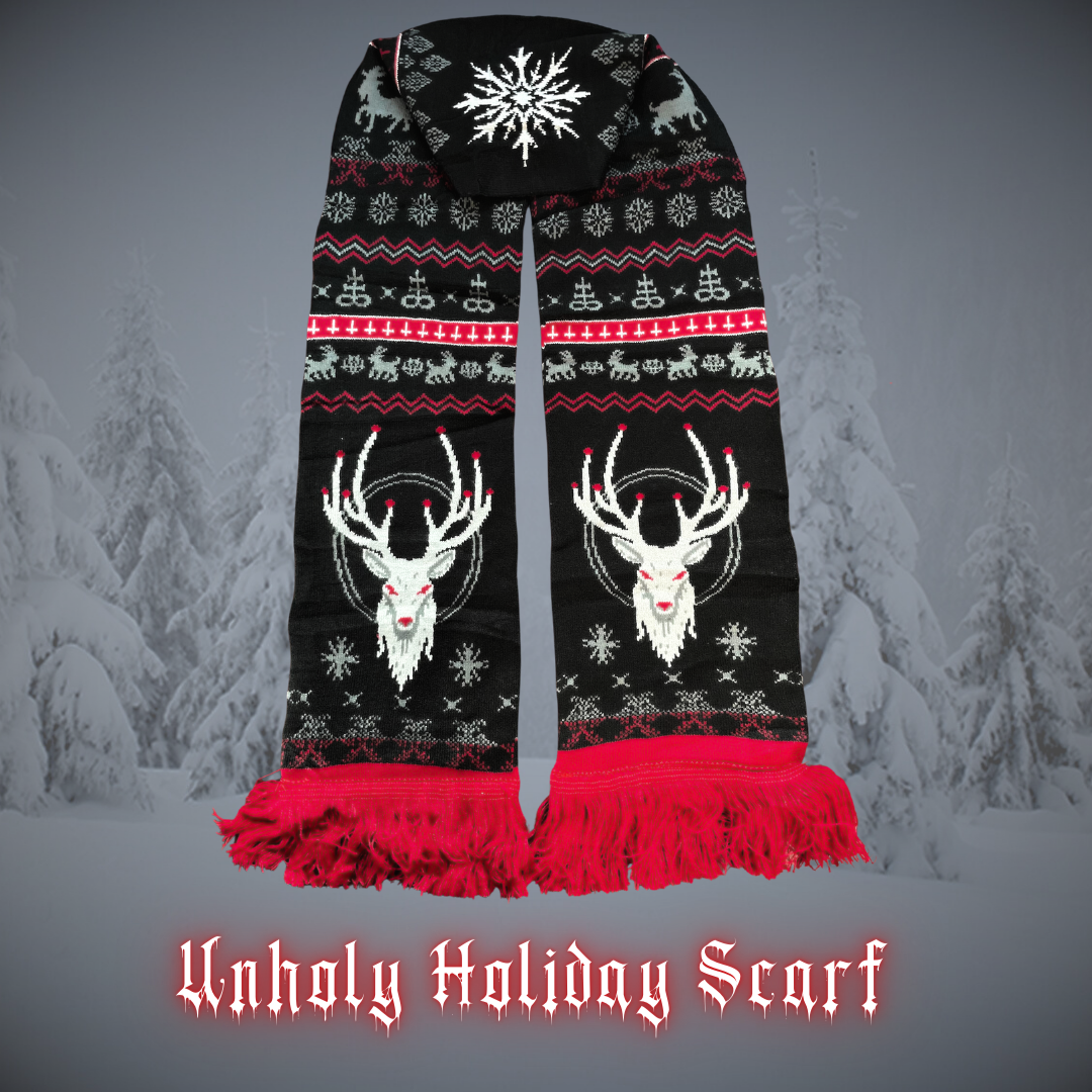 Beelzebuck Unholy Holiday Scarf