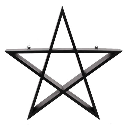 Pentagram Star Wall Shelf