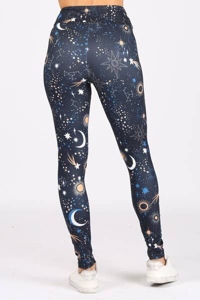 Galaxy Print Legging