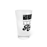 LVA Alumni Old School Logo Pint Glass, 16oz