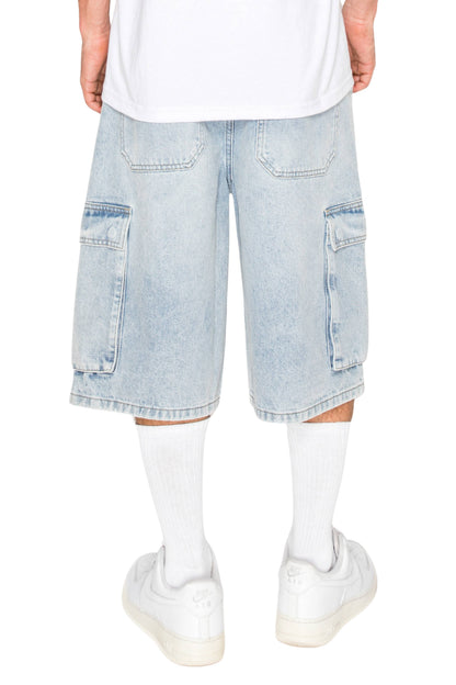 DS2120 VAULT Baggy Fit Cargo Denim Shorts (Open Pack)