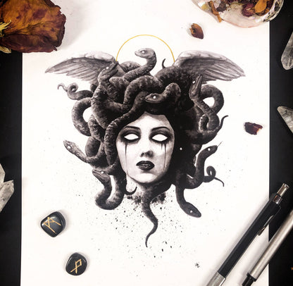 Medusa - Art Print