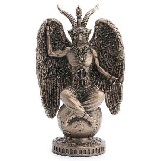 Baphomet Sitting On The Globe