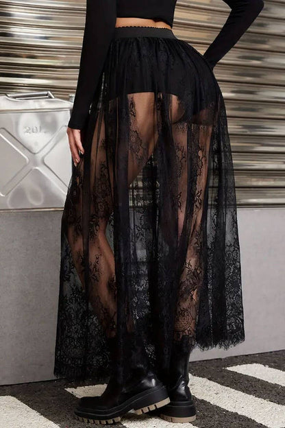 Lucent Lace Skirt